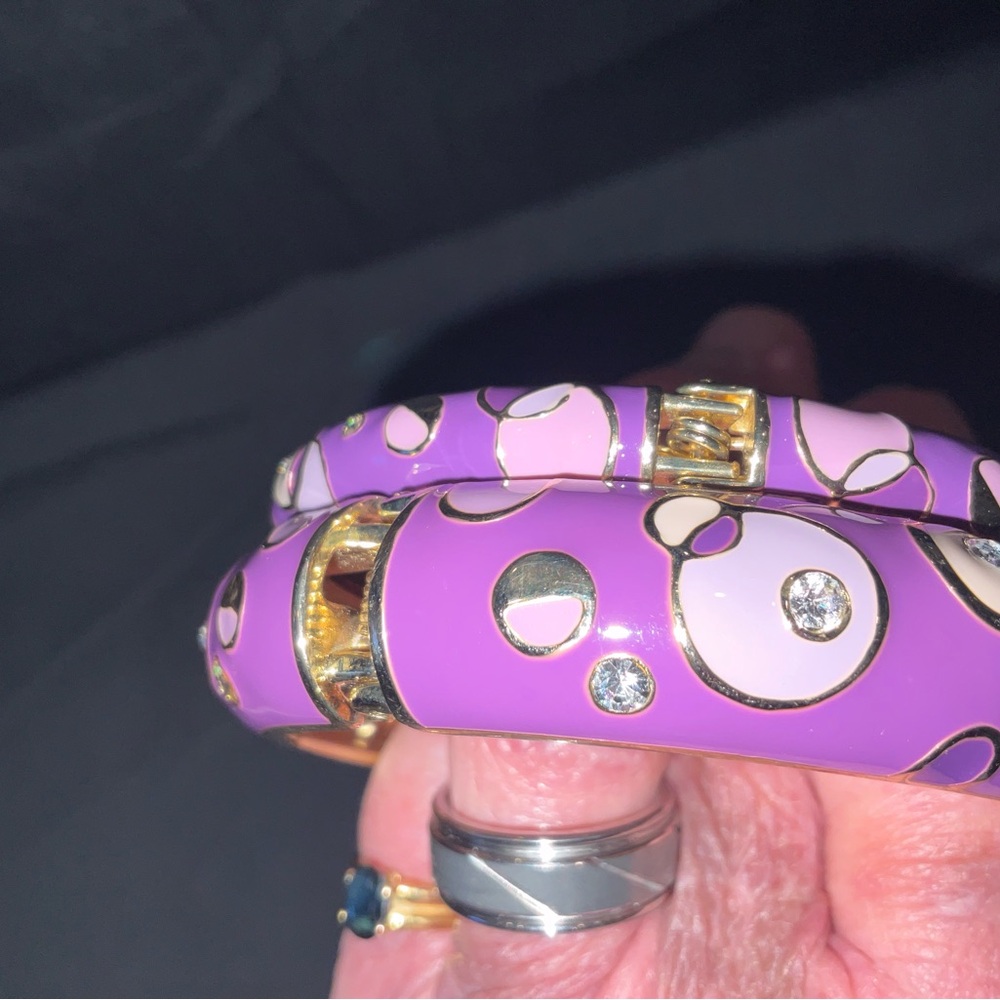 Bracelets, Sequin Brand Spring Clamp Bracelets - image 6